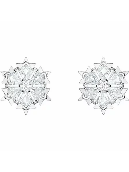 Kolczyki Swarovski białe
