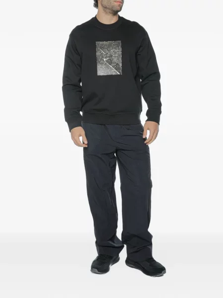 Hanorac Armani Exchange cu imagine negru