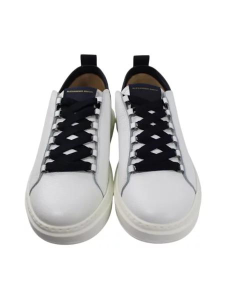 Sneakersy Alexander Smith białe