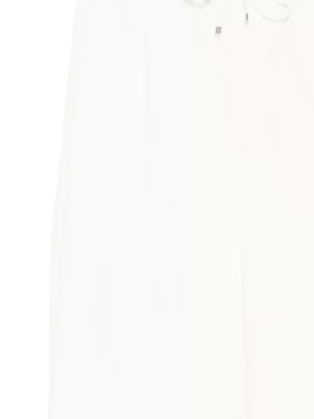 Pantaloni Jnby din poplin alb