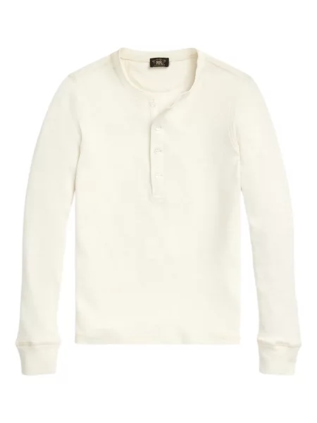Tricou Ralph Lauren Rrl lung alb
