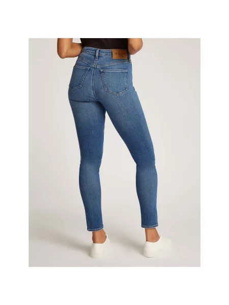Calvin Klein Jeans Blugi Bleumarin Skinny Fit albastru