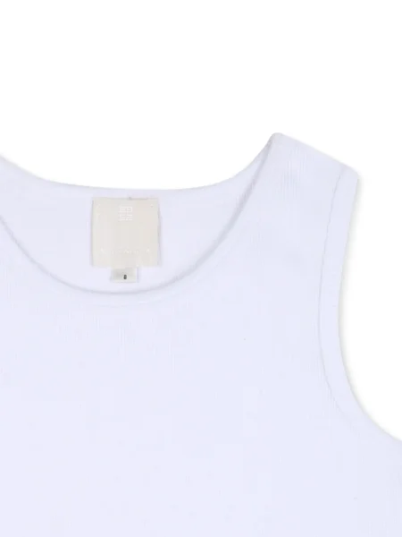 Top dziecięcy Givenchy biały