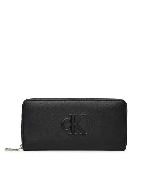 Портмоне Calvin Klein Jeans дамски черно