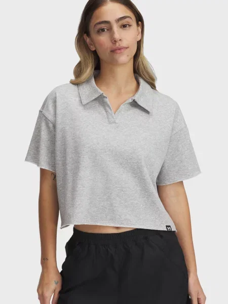 Махрова спортивна футболка Under Armour сіра