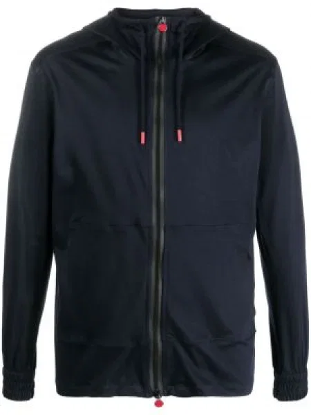 Hanorac cu glugă Kiton albastru