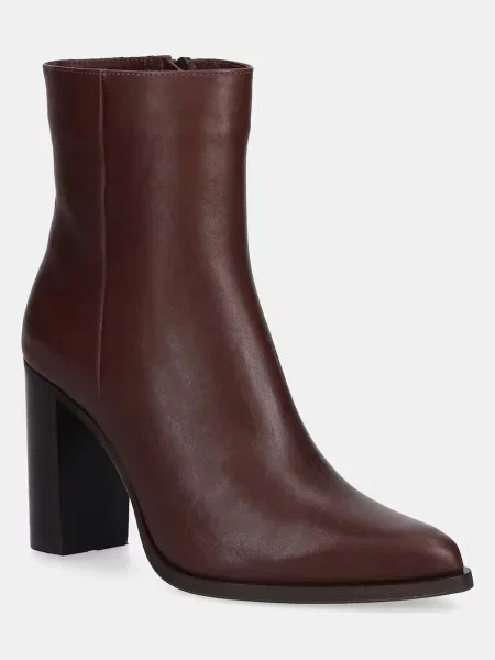 Кожаные ботинки Answear.lab коричневые