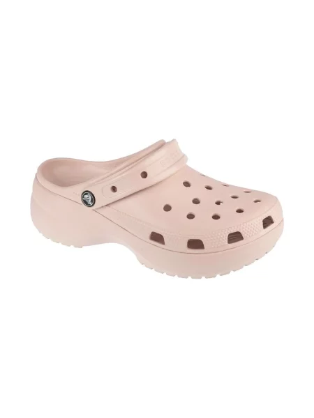 Pantofi Crocs cu platformă clasici bej