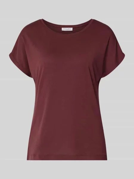 T-shirt o kroju regular fit z okrągłym dekoltem Christian Berg Woman