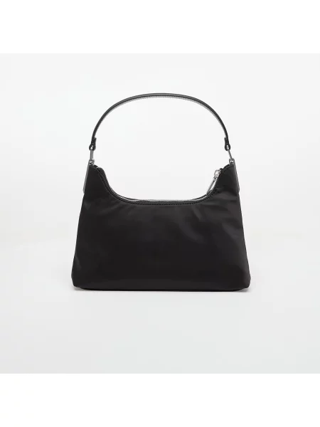 Satenska pisemska torbica Calvin Klein Jeans črna