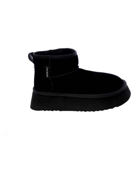 Botki Steve Madden zamszowe czarne