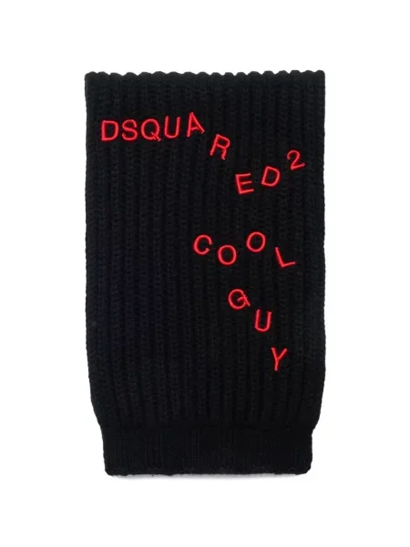 Szal dziecięca Dsquared2 czarna