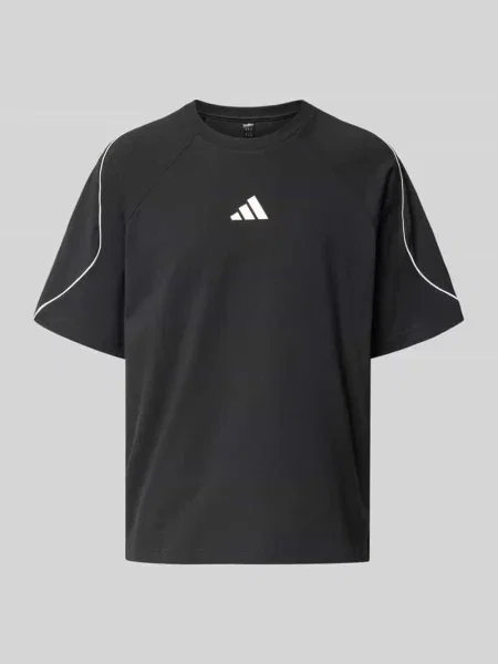 T-shirt z nadrukiem z logo Adidas Sportswear czarna