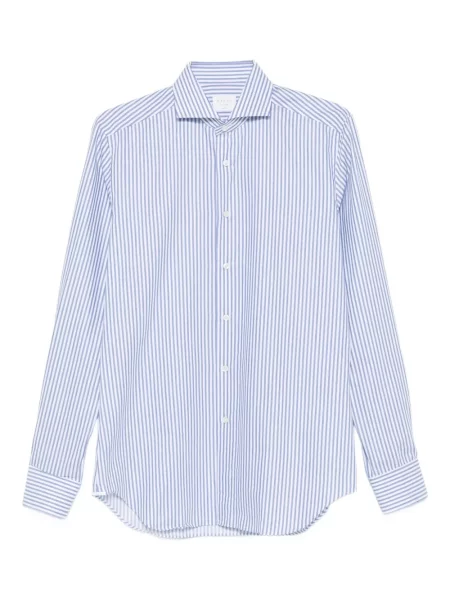 Риза Xacus на райета синьо