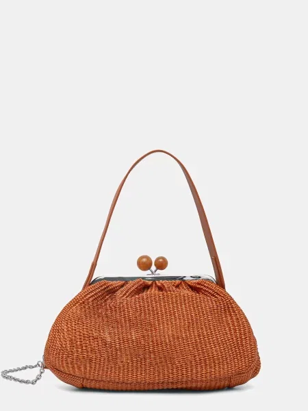 Weekend Max Mara torebka AFORTUNA pomarańczowa