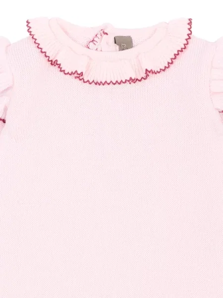Krótki kombinezon dziecięcy Little Bear różowy
