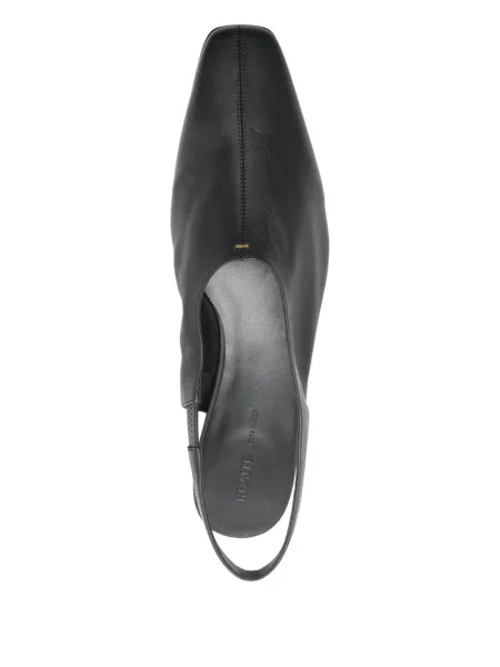 Pantofi cu toc Khaite fără toc negru