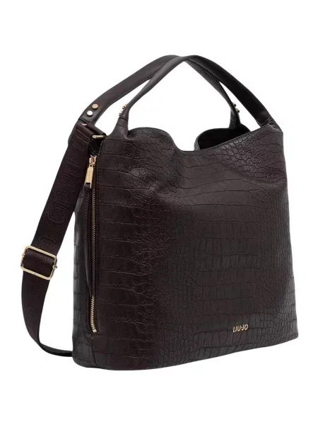 Geantă shopper Liu Jo din piele maro