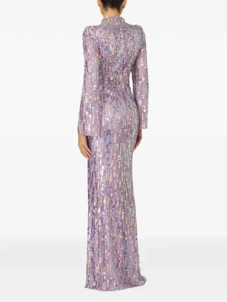 Rochie maxi Jenny Packham violet