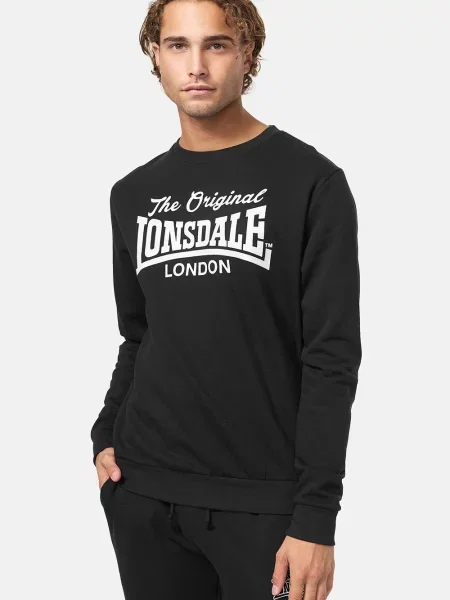 Пуловер Lonsdale черно