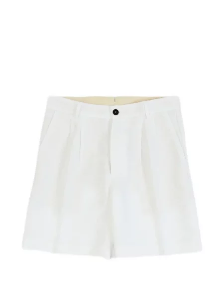 Plisované kraťasy Fortela bílé