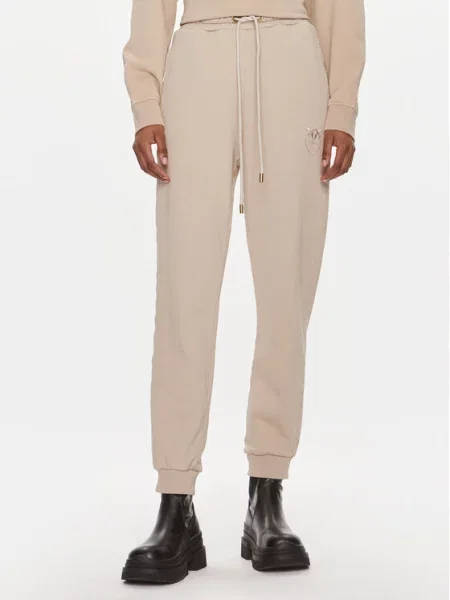 Spodnji del trenirke PINKO bež