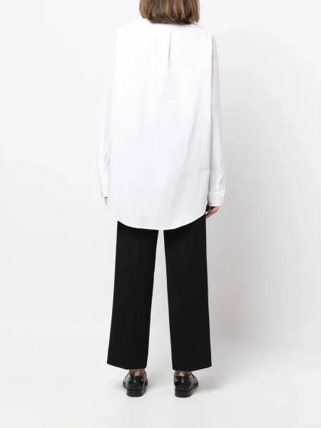 Cămașă Maison Margiela din poplin alb