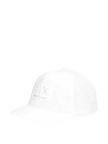 Șapcă Armani Exchange cu autograf alb