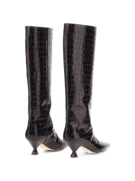 Botine Maria Luca din piele maro