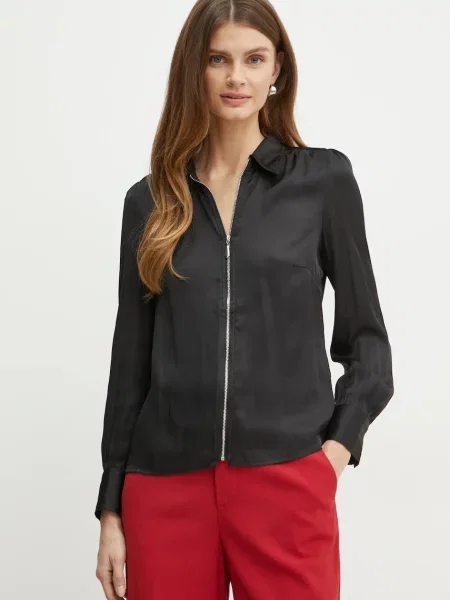 Morgan koszula CEZIP regular z kołnierzykiem klasycznym CEZIP czarny