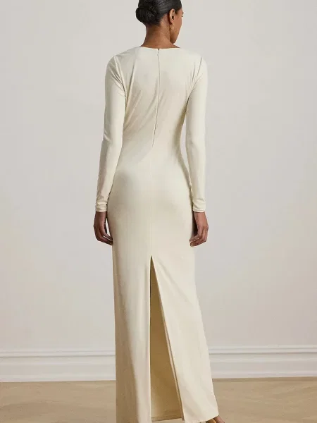 Lauren Ralph Lauren Rochie de seară crem bej