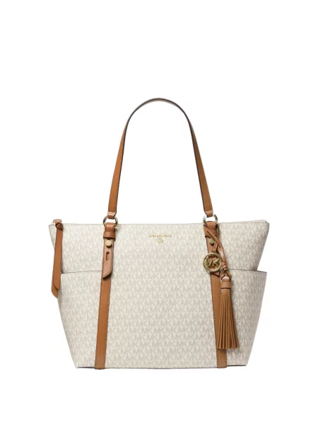 Geantă Michael Michael Kors bej