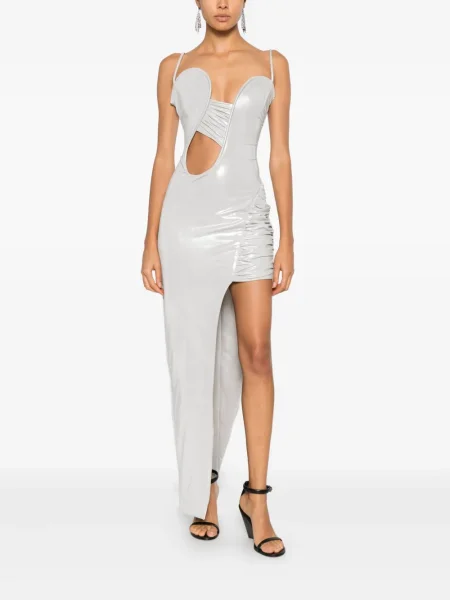 Rochie Mitiliane Couture de costum argintiu