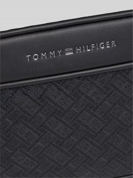 Kosmetyczka/ kosmetyczka z napisem z logo model MODERN MONOGRAM WASHBAG' Tommy Hilfiger czarna