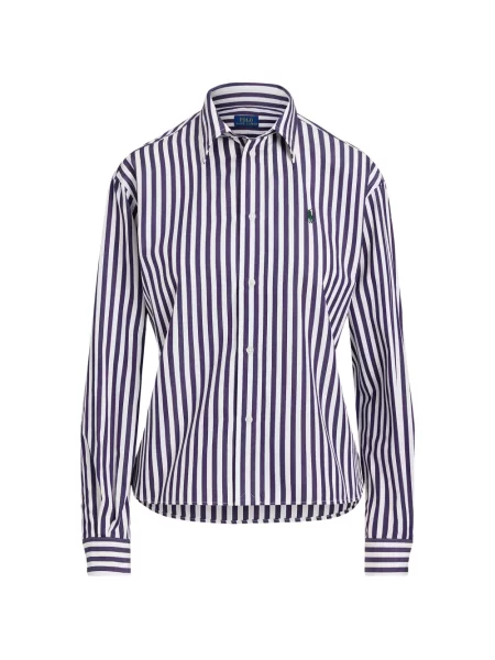 Ριγέ πουκάμισο Polo Ralph Lauren λευκό