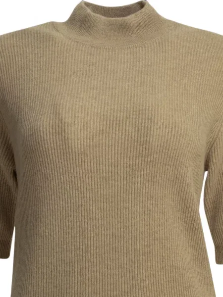 Scurt pulover Brunello Cucinelli maro