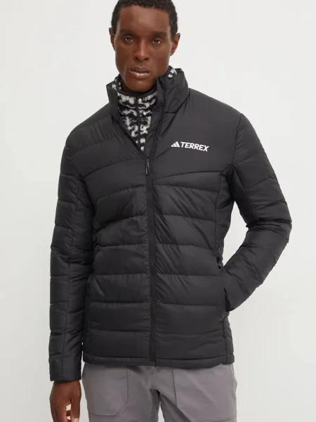 Пухено спортно яке adidas TERREX Multi преходен модел черно