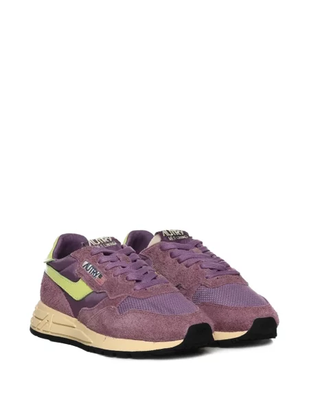 Sneakerși Autry din piele violet
