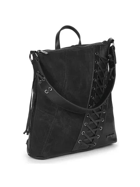 Desigual Geantă Patch Tango P negru