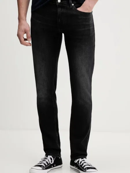 Tommy Jeans jeans negru