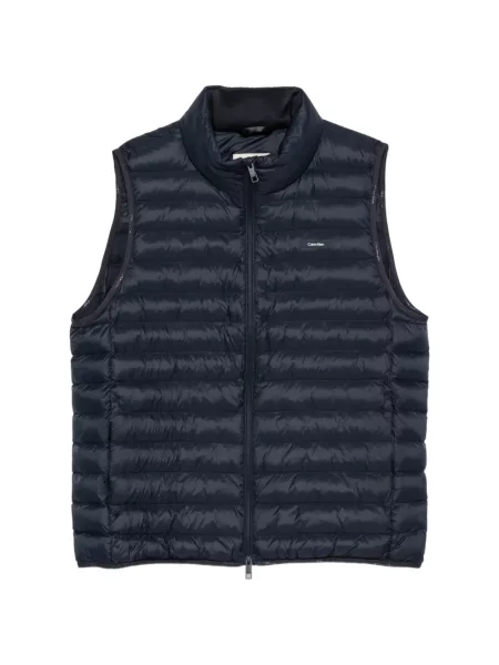 Matlasat vestă Calvin Klein albastru