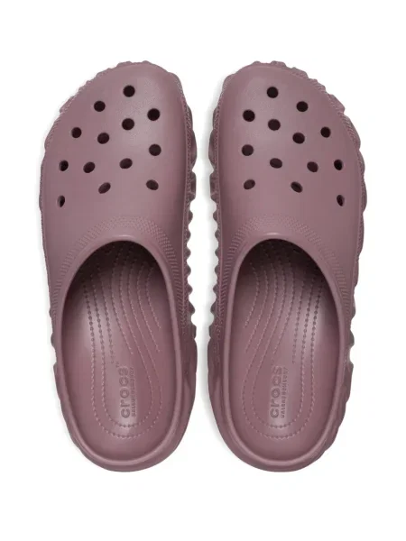 Papuci tip mules Crocs violet