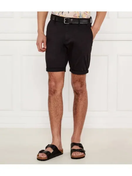 Farmer rövidnadrág Tommy Jeans fekete