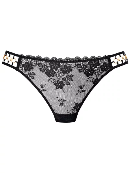 LASCANA Tanga auriu negru