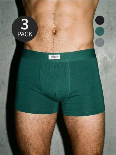 Sinsay bokserki classic 3 pack czarny