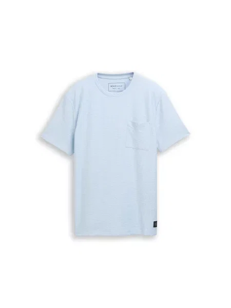 TOM TAILOR DENIM Tricou deschis albastru