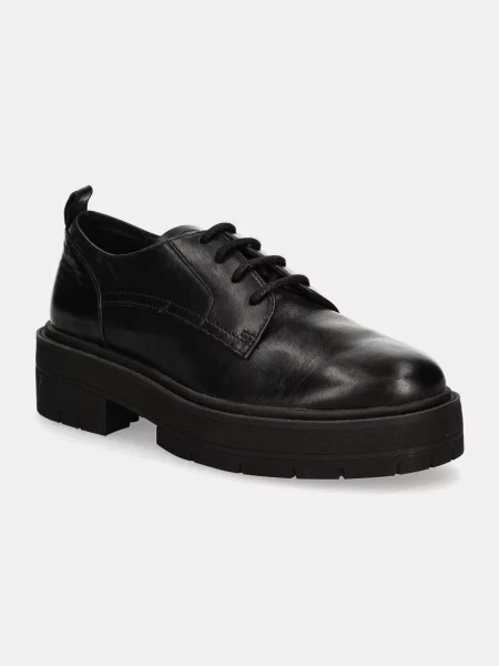 Pantofi Geox cu șireturi negru