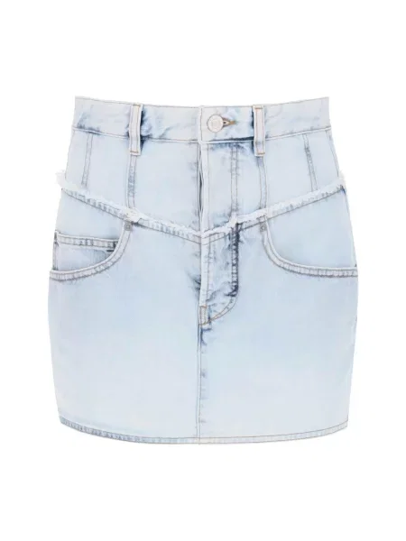 Spódnica jeansowa Isabel Marant niebieska