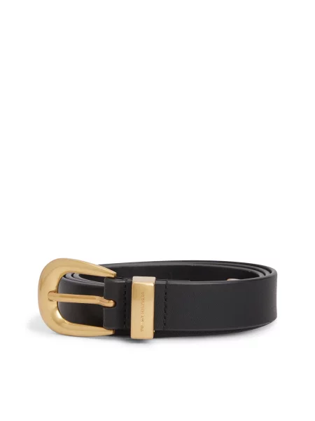 TOMMY HILFIGER Curea NEW WEST' negru