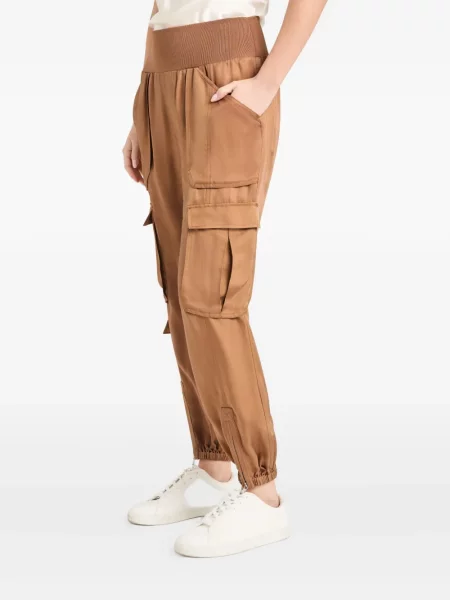 Spodnie cargo Cinq A Sept brązowe